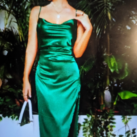 SHEIN SXY DRESS Women's Size 4XL Green NEW - Picture 2 of 12